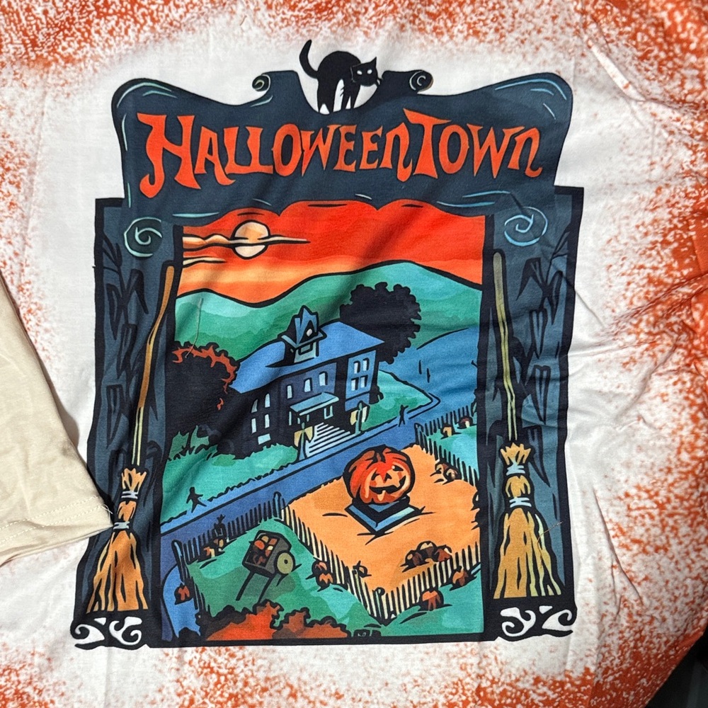 Bundle of Three Graphic Women's Tees - Halloween, Sun, Dog Mama - Picture 2 of 4